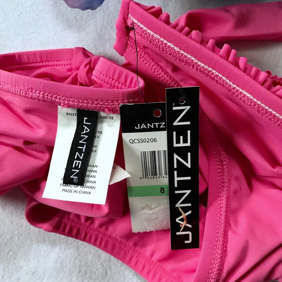 Jantzen NWT Pink Swim Bottom Women 8 - Picture 7 of 9